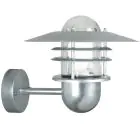 Nordlux Agger Veggbelysning Brushed Aluminium | Egnet for 1x E27