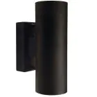 Nordlux Tin Veggbelysning Metall Svart Up & Down | Egnet for 2x GU10