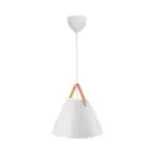DFTP by Nordlux Pendel Lampe Strap 36 Hvit - Metall | E27 Max 40W