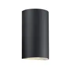 Nordlux Rold Veggbelysning Metall Svart Up & Down 10.5W 350lm - 830 Varm Hvit
