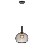 Nordlux Alton 25 Pendel Lampe Glass Svart | Egnet for 1x E27