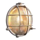 Nordlux Polperro Veggbelysning Glass Sateng Nikkel | 195mm - IP64 - Egnet for E27