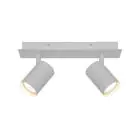 Nordlux Frida 2-Spot Metall Hvit | Egnet for 2x GU10