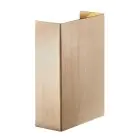 Nordlux Fold 10 Veggbelysning Messing Gull Up & Down 7.5W 225lm - 830 Varm Hvit