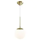 Nordlux Grant Pendel Lampe Glass Gull | Egnet for E14