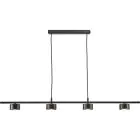 Nordlux Pendel lampe Rail Clyde 20W 827 350lm 120D svart - Metall | dimbar - ekstra varm hvit