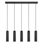 Nordlux Tilo Pendel Lampe Metall Svart | Egnet for 5x GU10