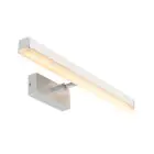 Nordlux Otis 60 Veggbelysning Aluminium Krom 17W 1650lm 930 Varm Hvit | IP44 - Beste Fargegjengivelse - 3Step Dimbar