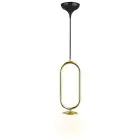 DFTP by Nordlux Shapes 27 Pendel Lampe Glass og Metall Messing | Egnet for E27