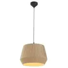 Nordlux Dicte 40 Pendel Lampe Tekstil Beige| Egnet for 1x E27