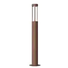 Nordlux Helix Sokkelampe Cortenstål Brun | 150mm - IP44 - Egnet for GU10