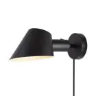 DFTP by Nordlux LED Veggbelysning Stay Aluminium Svart | Egnet for E27
