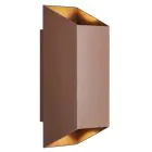 Nordlux Nico Veggbelysning Aluminium Rusten Up & Down | IP54 - Egnet for 2x GU10