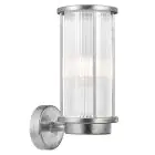 Nordlux Linton Veggbelysning Brushed Aluminium | Egnet for 1x E27