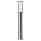 Nordlux Linton Sokkelampe Stål Grå | 130mm - IP54 - Egnet for E27
