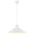 Nordlux Dial 45 Pendel Lampe Metall Hvit | Egnet for 1x E27