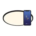Nordlux Oja Smart 42 Taklampe Metall Svart 20W 2300lm - 827-865 Innstillbar Hvit | 424mm - Wifi og Blåtooth Dimbar