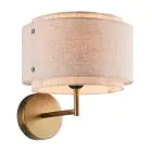 DFTP by Nordlux LED Veggbelysning Takai Rustfritt Stål Beige | Egnet for E27