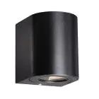 Nordlux Canto 2 Veggbelysning Aluminium Svart Up & Down 10.6W 500lm - 830 Varm Hvit