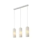 Nordlux Miella 3-Rail Pendel Lampe Glass Hvit | Egnet for 3x E27
