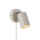 Nordlux Explore Veggbelysning Metall Beige | Egnet for GU10