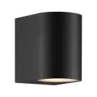 Nordlux Dion Veggbelysning Aluminium Svart | Egnet for 1x GU10