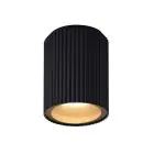 Nordlux Kyklop Taklampe Aluminium og Glass Svart | 86mm - IP54 - Egnet for GU10