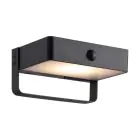 Nordlux Saulio Veggbelysning Aluminium Svart 4.45W 370lm - 830 Varm Hvit | IP44 - Solar