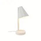 Nordlux Bordlampe Wilmer Metall Hvit | Egnet for 1x E14
