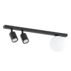 Emibig Taklampe Baster Stål Svart | Egnet for 2x GU10 - Max 8W, 1x E14 - Max 10W