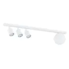 Emibig Taklampe Baster Stål Hvit | Egnet for 3x GU10 - Max 8W, 1x E14 - Max 10W