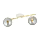 Emibig Taklampe Splendi Stål Hvit | Egnet for 2x E14 - Max 10W
