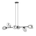 Emibig Pendel Lampe Pandora Stål Svart | Egnet for 6x E14 - Max 10W