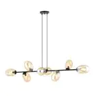 Emibig Pendel Lampe Pandora Stål Svart | Egnet for 8x E14 - Max 10W