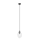 Emibig Pendel Lampe Astral Stål Svart | Egnet for 1x E14 - Max 10W