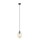 Emibig Pendel Lampe Astral Stål Svart | Egnet for 1x E14 - Max 10W