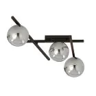 Emibig Taklampe Smart Stål Svart | Egnet for 3x E14 - Max 10W