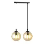 Emibig Pendel Lampe Cosmo Stål Svart | Egnet for 2x E14 - Max 10W