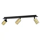 Emibig Taklampe Zen Stål Svart | Egnet for 3x GU10 - Max 10W