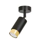 Emibig Taklampe Hiro Stål Svart | Egnet for 1x GU10 - Max 10W