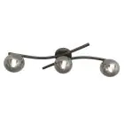 Emibig Taklampe Opus Stål Svart | Egnet for 3x E14 - Max 10W