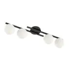 Emibig Taklampe Kairo Stål Svart | Egnet for 4x E14 - Max 10W