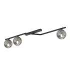 Emibig Taklampe Naton Stål Svart | Egnet for 3x E14 - Max 10W