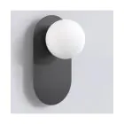 Emibig Vegg og Taklampe Viva Stål Svart | Egnet for 1x G9 - Max 8W