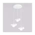 Emibig Pendel Lampe Ritual Stål Hvit | Egnet for 3x G9 - Max 8W