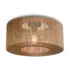 Good&Mojo Taklampe Iguazu Tekstil Brun S | Egnet for 1x E27 