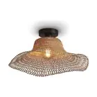 Good&Mojo Taklampe Ibiza Bambus Brun S | Egnet for 1x E27 