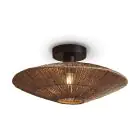 Good&Mojo Taklampe Iguazu Jute Brun | Egnet for 1x E27 