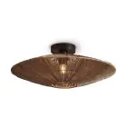 Good&Mojo Taklampe Iguazu Jute Brun | Egnet for 1x E27 