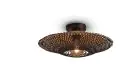 Good&Mojo Taklampe Kalimantan Bambus Svart | Egnet for 1x E27 